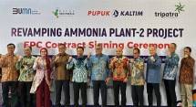 TRIPATRA Dukung Pupuk Kaltim Tekan Emisi dan Adopsi Teknologi Ramah Lingkungan Melalui Proyek Pembaruan Pabrik Amonia-2