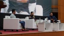 dari KIRI ke KANAN,Greget Kalla Buana: Islamic Finance Specialist, Mohammad Kautsar Hikmat: Founder EMKA dan Artis Nasional dan Abdul Azzam Lathif: Co-Founder KSEI AkSES 