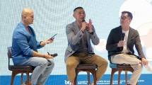 Febri Rusli, Digital Banking Partnership Head Bank BTPN (tengah) dan Edwin Santoso, Co-Founder PinterPoin (kanan) 