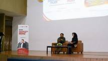 Seminar Sanubari Goes to Campus &lsquo;Pengembangan UMKM di Era Digital&rdquo; pada Kamis (23/11/) di Auditorium Politeknik Kesejahteraan Sosial (Poltekesos), Coblong, Kota Bandung, Jawa Barat. 
