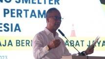 Menperin Agus Resmikan Pembangunan Smelter Titanium Senilai Rp1,3 Triliun di Bangka Belitung