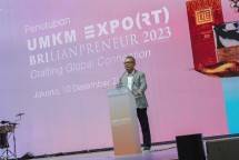 Direktur Utama BRI Sunarso menutup UMKM Expo