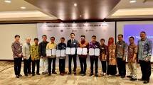 President University menandatangani MoU dengan Yayasan Chung Mong Koo (CMK) Hyundai terkait program beasiswa