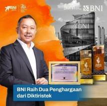 Penghargaan Diktiristek terhadap BNI