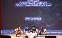 Bedah Buku Pemberdayaan Perempuan yang digelar Perpusnas.