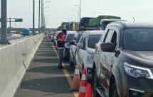 Volume Lalu Lintas Selama Arus Libur Nataru 2023/2024 di Jalan Tol Trans Sumatera (JTTS)