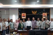 Peternak unggas saat audiensi dengan Menteri Pertanian Amran Sulaiman