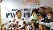 Prabowo Subianto Bicara Kebebasan Pers dan Ekonomi Pancasila