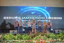 Peresmian oleh Direktur Utama Jamkrindo Akhmad Purwakajaya, Direktur Keuangan dan Investasi Jamkrindo Alia Nur Fitri, Direktur Operasional dan Jaringan Jamkrindo Suwarsito, Walikota Cirebon Agus Mulyadi beserta pejabat daerah setempat, perwakilan Otoritas Jasa Keuangan (OJK) 
