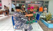 Donor Darah Satgasmar PAM Puter Pulau Burung Bersama Masyarakat
