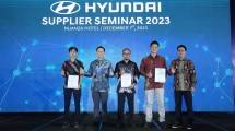 Hyundai beri sertifikat kepada pemasok komponen lokal