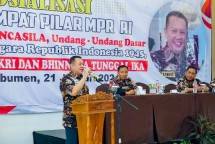 Ketua MPR RI Gelar Sosialisasi Empat Pilar Tegaskan FKPPI Sebagai Bagian Bela Negara Harus Mampu Menjaga Pemilu Berjalan Damai