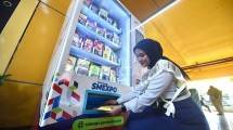 Vending Machine UMKM di Stasiun Gondangdia