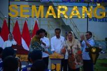 Menteri Basuki Dampingi Presiden Jokowi Resmikan SPAM Semarang Barat, Layani Air Minum 350 Ribu Jiwa 