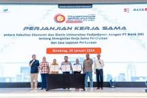 Bank DKI MoU dengan UNPAD dan Politeknik STIA LAN