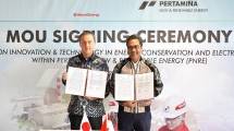 Kerjasama Pertamina NRE dan Hitachi Energy