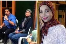 Ayu Azhari dan putranya Axel Djody melakukan kampanye