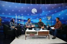 Dialog Forum Merdeka Barat 9 (FMB9) yang mengangkat tema 'Dewasa Berdemokrasi pada Pemilu 2024', Senin (29/1).