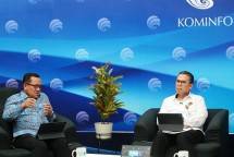 Dialog Forum Merdeka Barat 9 (FMB9) yang mengangkat tema 'Pemilu 2024: Strategi Perluas Lapangan Kerja', Senin (5/2).