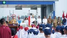 Presiden Jokowi Resmikan Jalan Tol Indrapura-Lima Puluh dan Tebing Tinggi