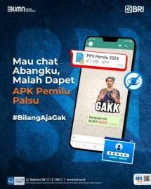 Muncul Modus Penipuan File APK Jelang Pemilu, BRI Beberkan Cara Antisipasinya