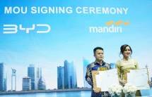 Bank Mandiri, melalui penandatanganan Nota Kesepahaman (Memorandum of Understanding/MoU) dengan PT BYD Motor Indonesia