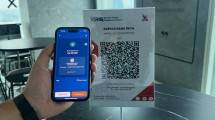 Ilustrasi transaksi QRIS Bank Raya