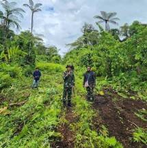 Satgas TMMD Ke-119 Kodim 1715/Yahukimo Terabas Hutan Dekai Untuk Buka Pembangunan Jalan Demi Masyarakat