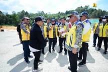 Menteri Basuki Dampingi Anggota IV BPK Dalam Audit Pembangunan Infrastruktur Dasar IKN Nusantara