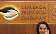 Ilustrasi seorang pegawai bekerja di kantor LPS