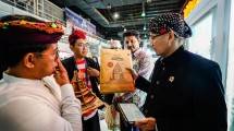 Menparekraf Sandiaga Uno saat menghadiri SATTE 2024 di India