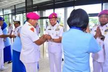 Dankormar Hadiri Serah Terima Empat Jabatan Strategis TNI AL