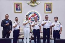 Perkuat Kerja Sama Maritim, Kepala Bakamla RI Terima Kunjungan Athan India (Humas Bakamla RI)