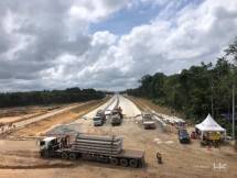 Konstruksi Tol Hutama Karya