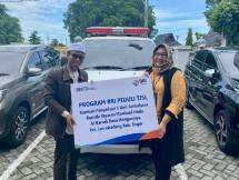 BRI Kanca Bogor Serahkan Bantuan Ambulance untuk Yayasan Mambaul Huda Al Barudi