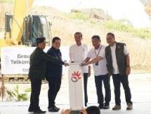 Presiden Groundbreaking Telkom Smart Office di IKN, Menteri BUMN: Akan Jadi Hub Telekomunikasi Nusantara