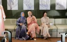 Dua pendiri Kami. saat mengenalkan koleksi Orva Raya untuk sambut Lebaran.