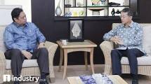 Menteri Perindustrian Airlangga Hartarto dan Dubes Korea Untuk Indonesia