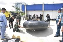 Wadan Kormar Tinjau Uji Fingsi Kelaikan Perahu Karet Besar T650