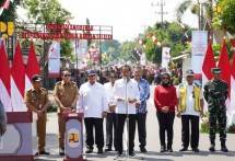 Dampingi Presiden Jokowi Resmikan Pelaksanaan Inpres Jalan Daerah di Jatim, Menteri Basuki: Perlancar Arus Logistik dan Akses Wisata