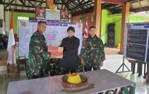 Di Tangah Latihan, Wadan Kormar Salurkan Namsos kepada Masyarakat Pegunungan Halimun