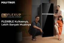 Lebih Besar, Lebih Segar: Simpan Makanan Bisa Lebih Banyak di Kulkas FlexUp 5in1