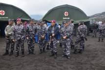 Di Gunung Bromo, Dankormar Ikuti Kegiatan Launching Hardikal dan Bansos