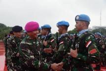 Wadan Kormar Hadiri Penyambutan Satgas TNI Konga dan Milsaff Seceact Unifil 2023