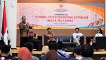 Kementerian Koperasi dan UKM terus mengkampenyakan pentingnya berkoperasi di generasi milenial