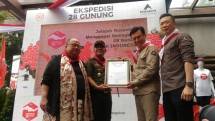 Ekspedisi pendakian 28 gunung raih rekor MURI