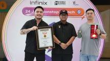 Infinix Note 40 Series Launch Pecahkan Rekor MURI dan Dunia 