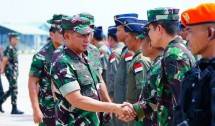 Panglima TNI Pimpin Apel Pemberangkatan Bantuan Kemanusiaan Untuk Palestina