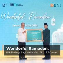 BNI suport rayakan Nuzulul Qur'an