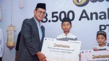 Bank DKI Beri Santunan Yatim dan Dhuafa Total Rp1,7 Miliar